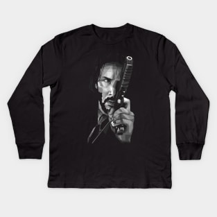 John Wick Kids Long Sleeve T-Shirt